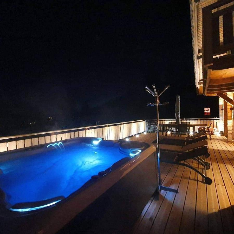 Nouveau Chalet M.Meta 12 Pers Sauna,Jacuzzi,Billard كسونبورت-لونجمير المظهر الخارجي الصورة