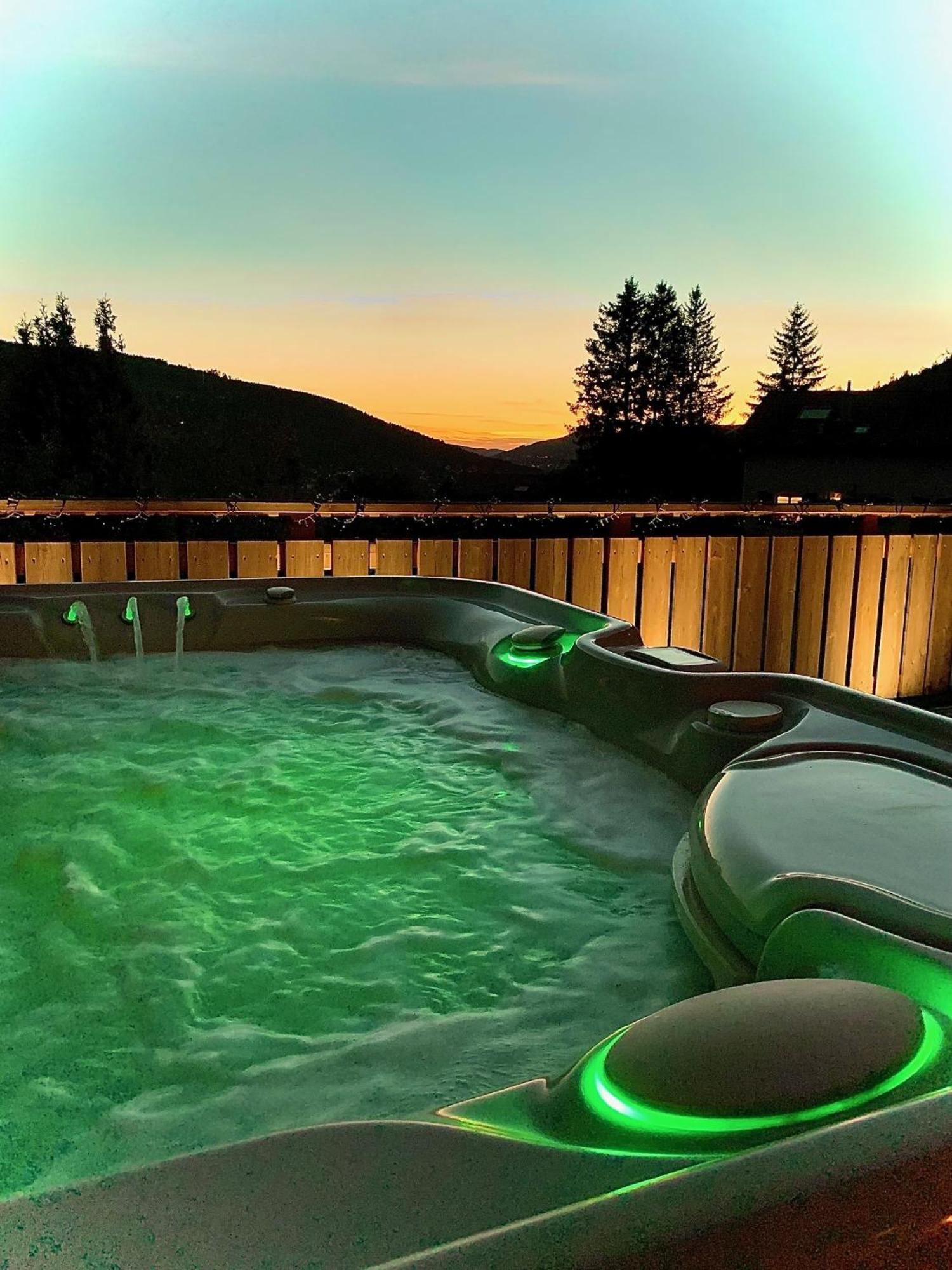 Nouveau Chalet M.Meta 12 Pers Sauna,Jacuzzi,Billard كسونبورت-لونجمير المظهر الخارجي الصورة